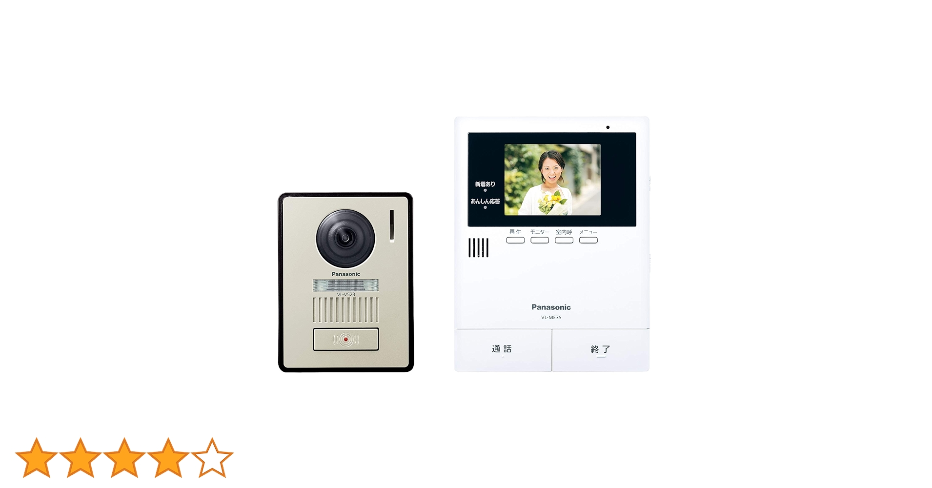 ☆新品未使用☆パナソニック　テレビドアホン　VL-SE35XL Amazon.co.jp: パナソニック テレビドアホン 2-2タイプ 電源直結式 VL